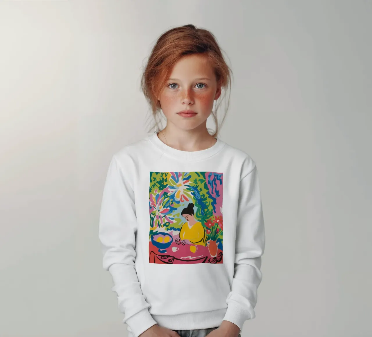 Cucina Caos Cromatico felpa bambino da Dream Gesso