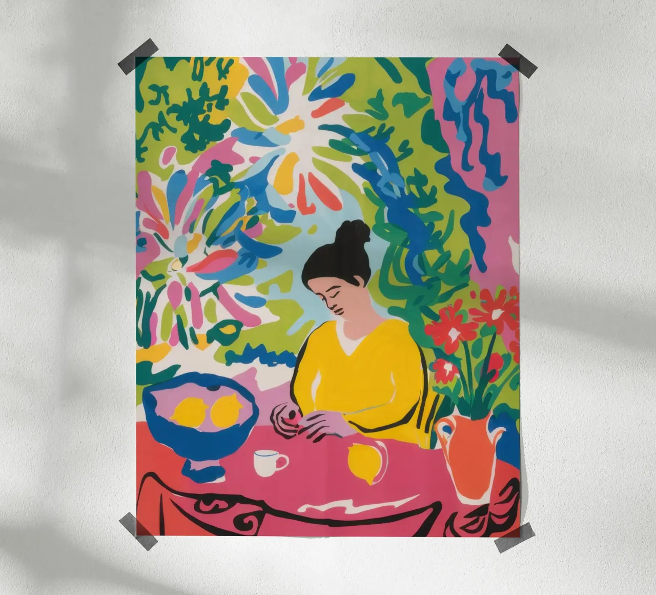 Cucina Caos Cromatico poster da Dream Gesso