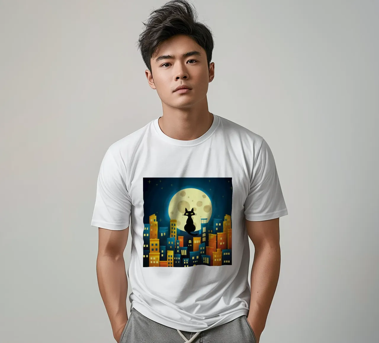 Osservatore della luna di Metropolis t-shirt da Ink Pulse