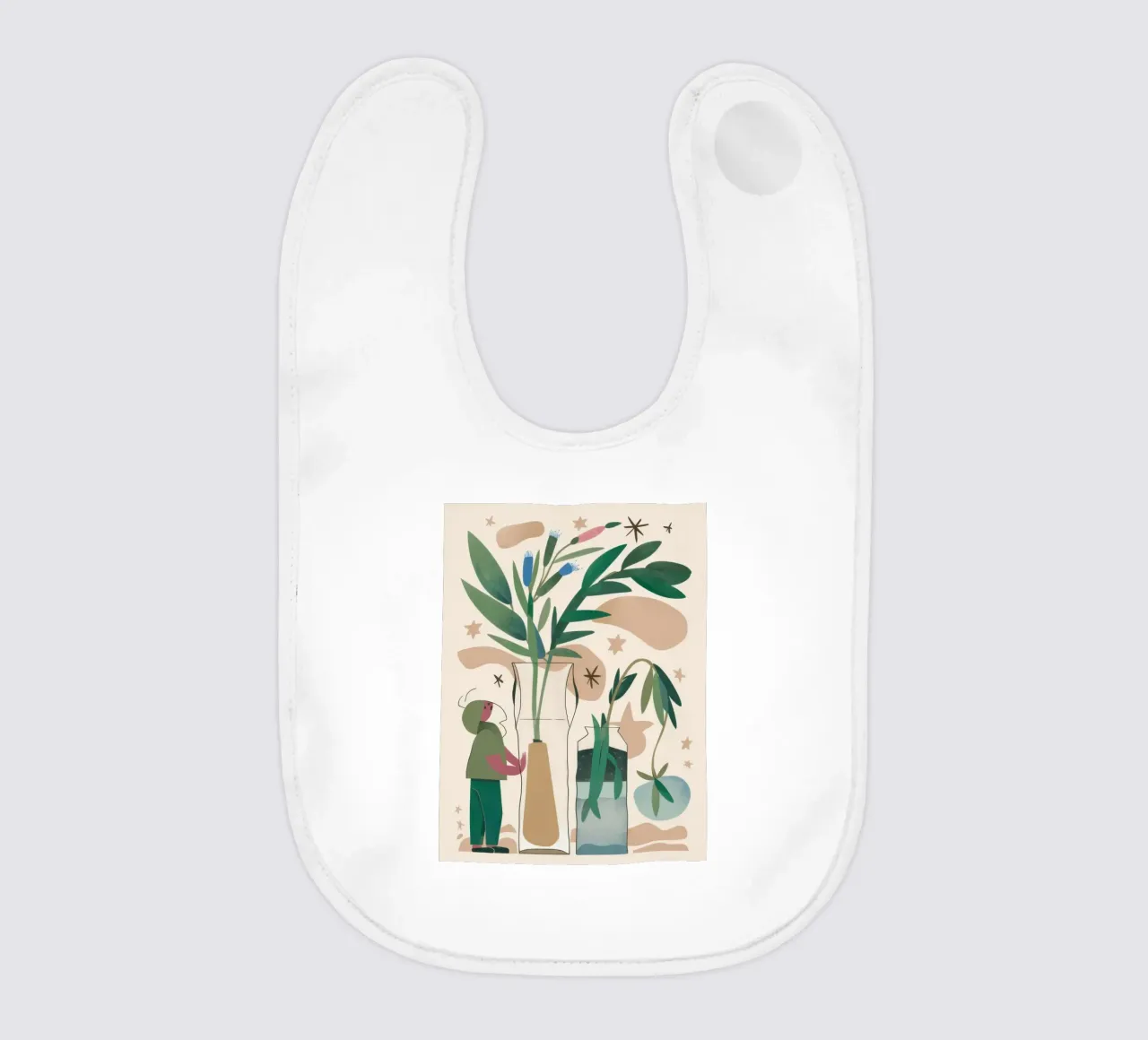 Rituale di composizione botanica bavaglino da Reds Jays