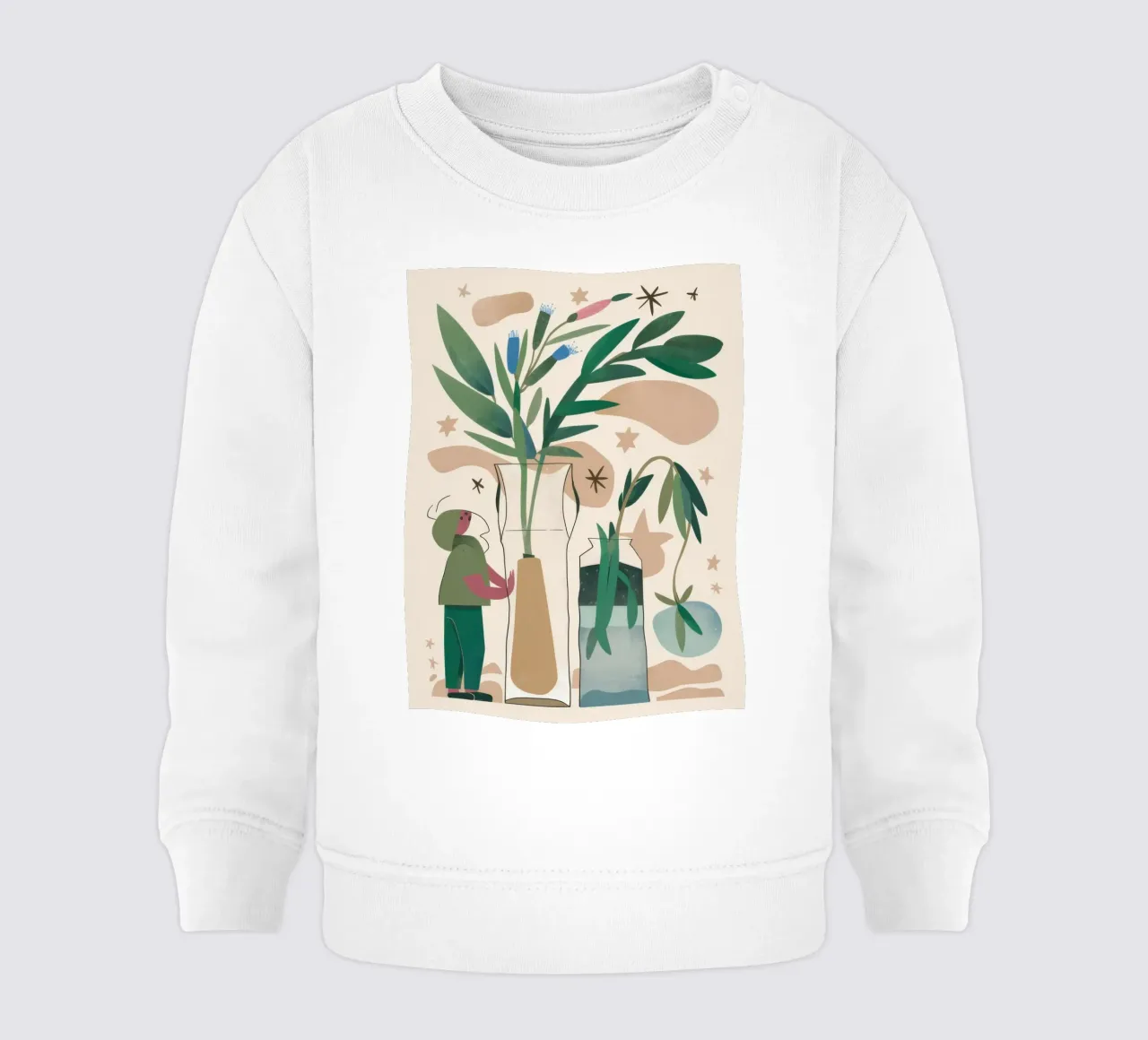 Rituale di composizione botanica felpa neonato da Reds Jays
