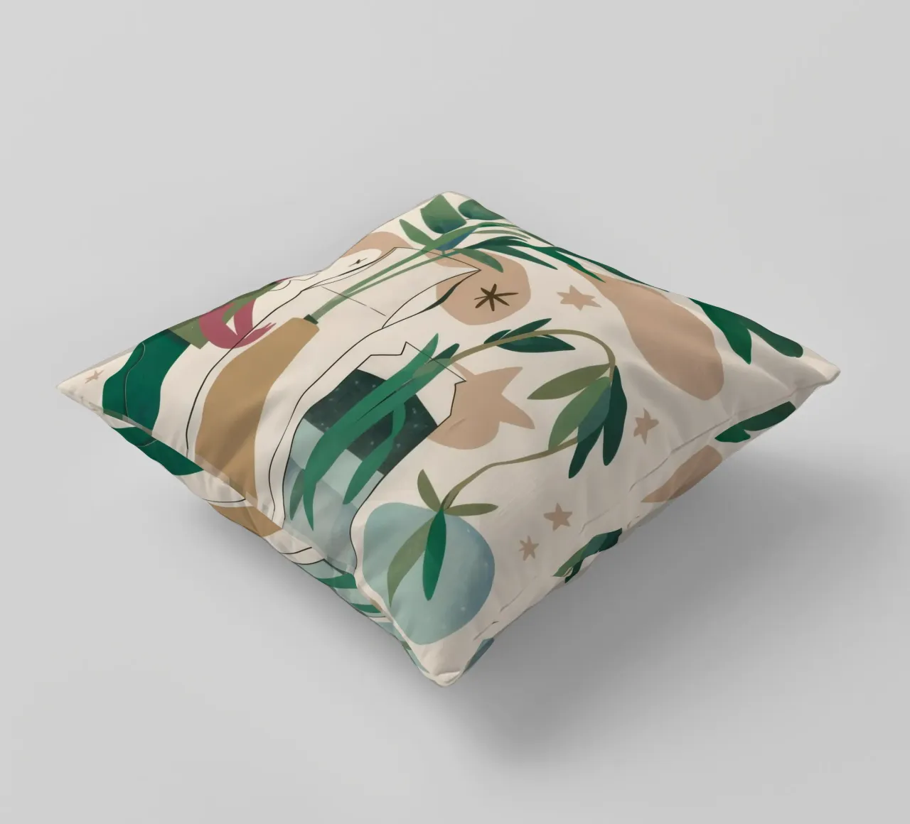 Rituale di composizione botanica cuscino da Reds Jays