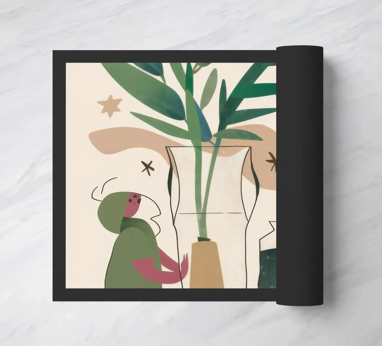 Rituale di composizione botanica zerbino da Reds Jays