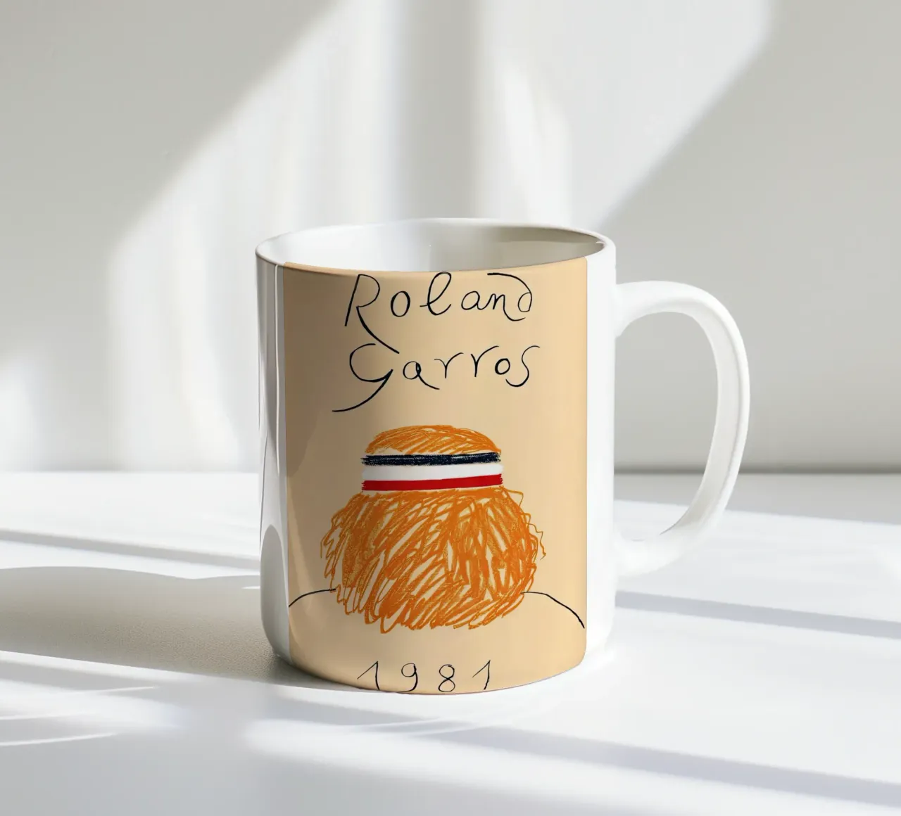 Roland Garros 1981 Classico tazza in ceramica da ART BEST
