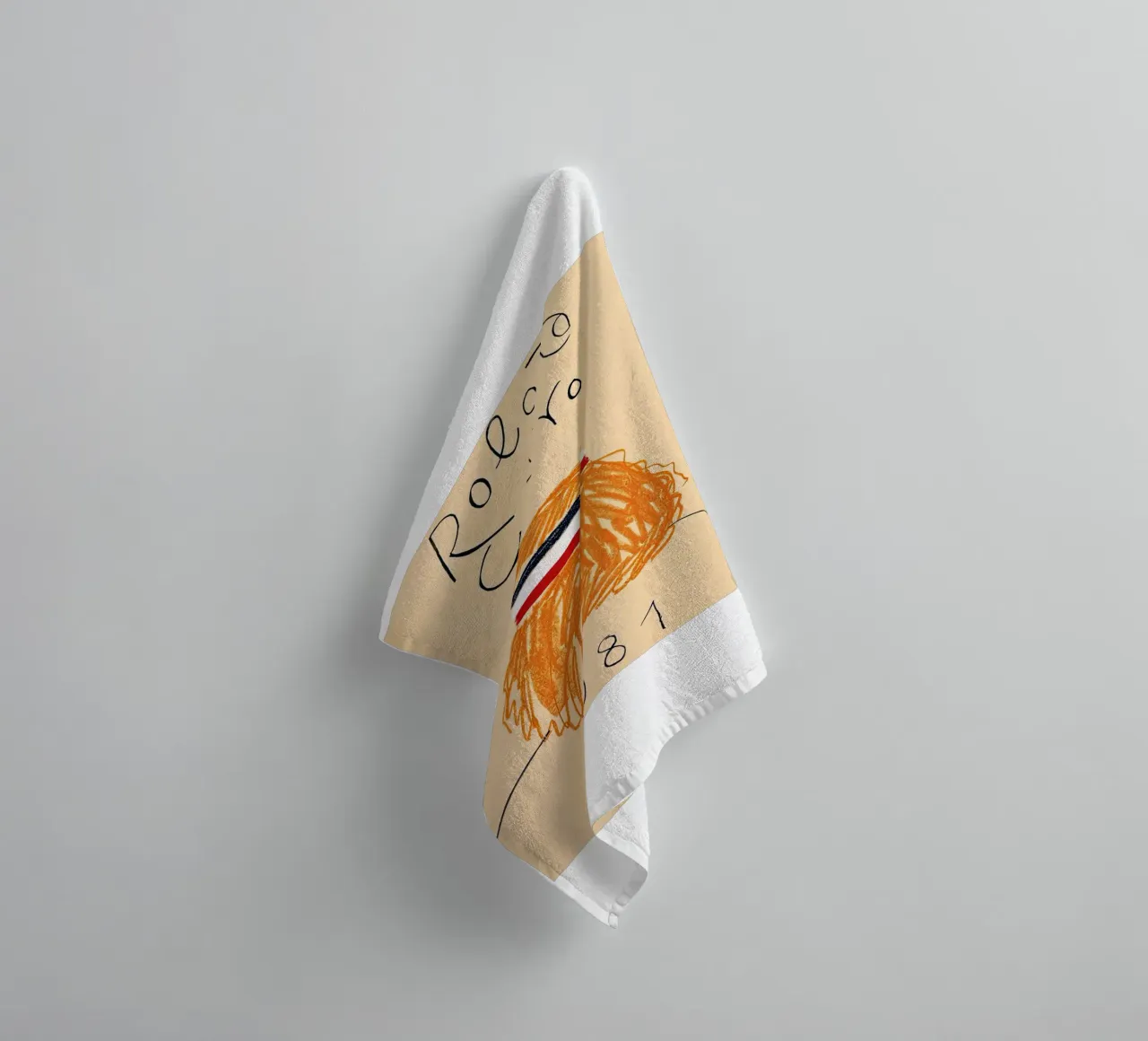 Roland Garros 1981 Classico asciugamano da bagno da ART BEST