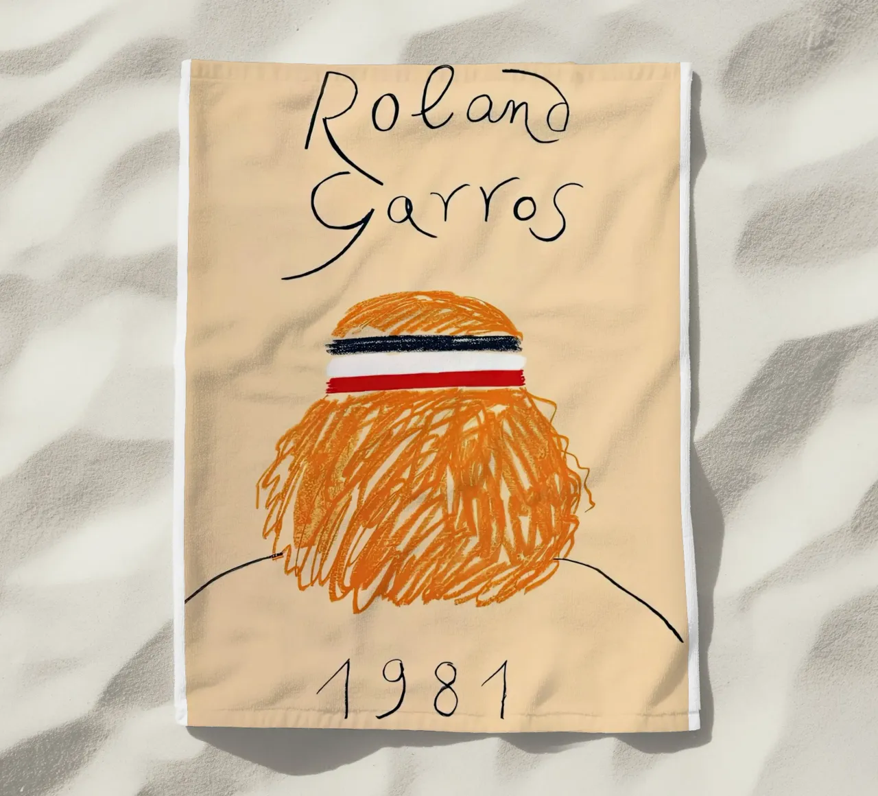 Roland Garros 1981 Classico telo mare da ART BEST