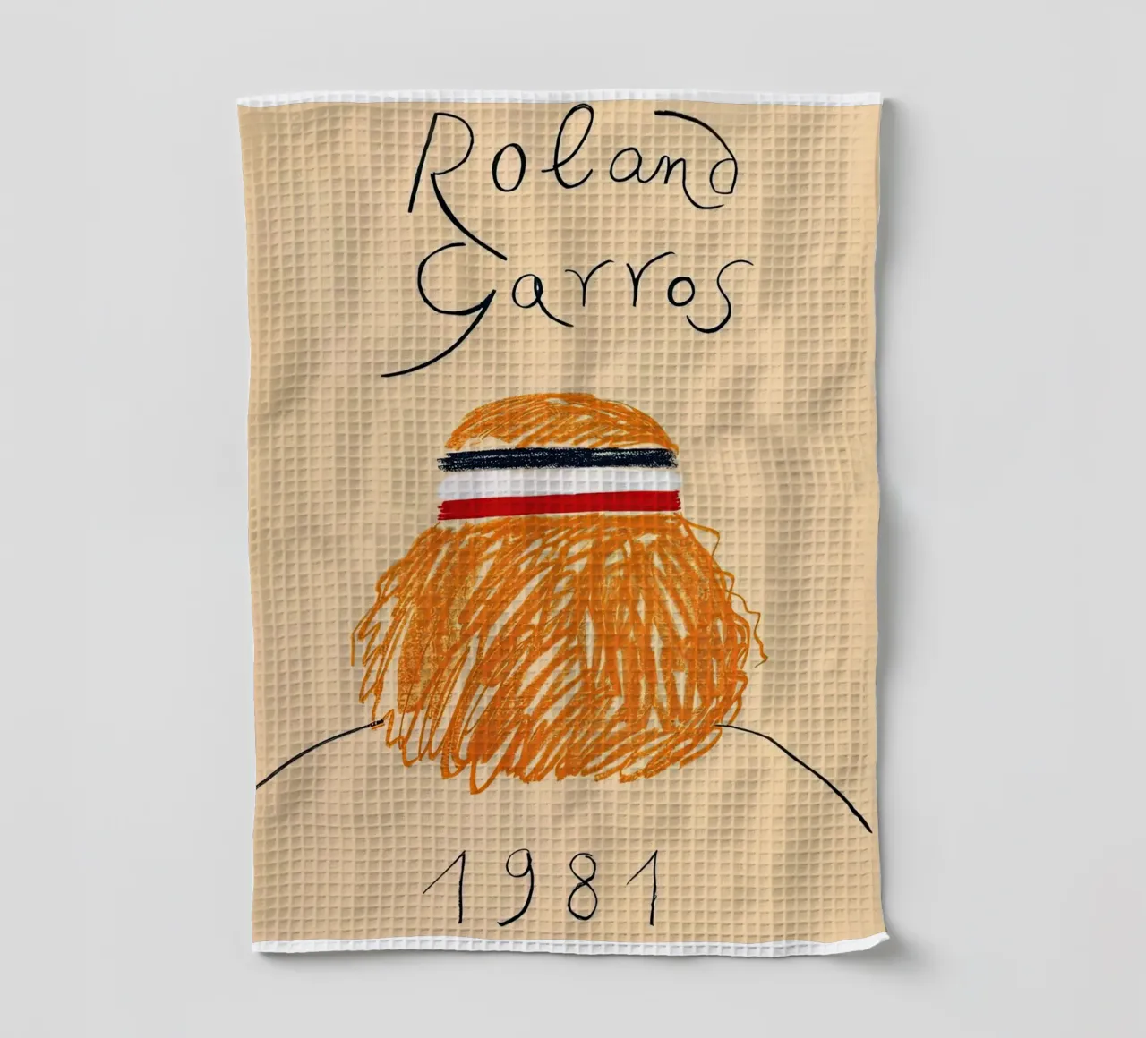 Roland Garros 1981 Classico canovaccio da cucina da ART BEST