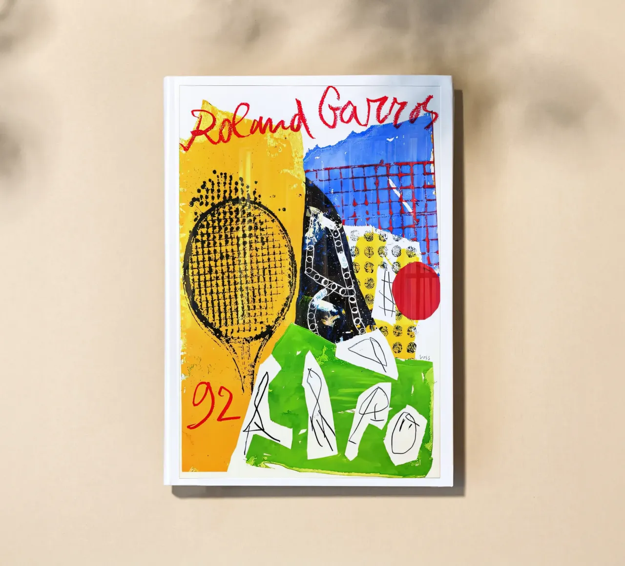 Roland Garros 1992 notebook by ART BEST