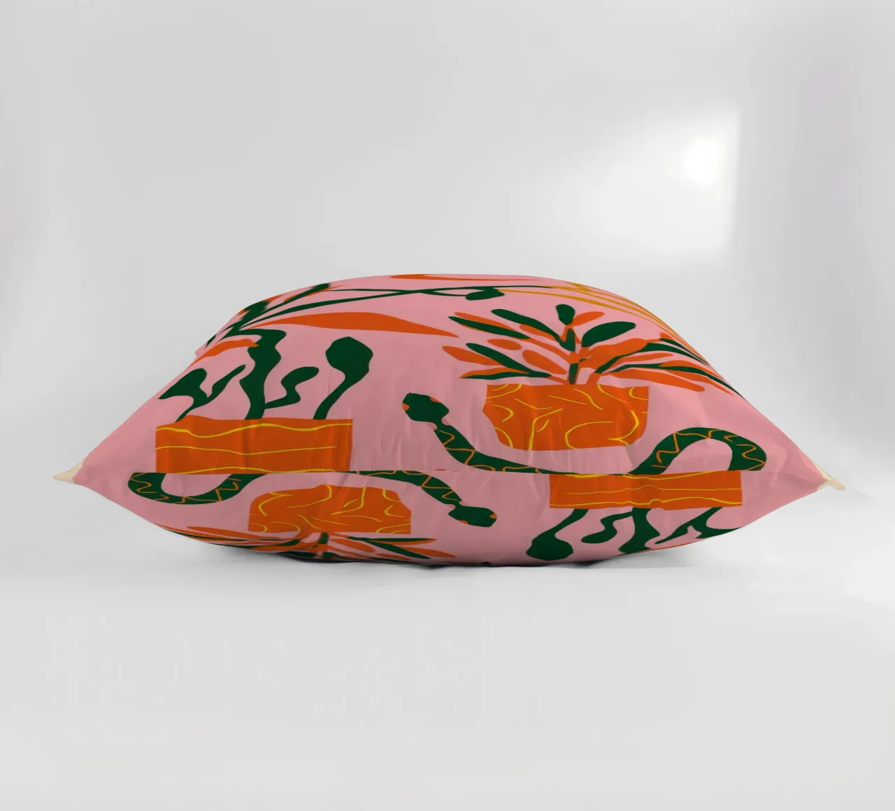Botanici della parete rosa cuscino da Ink Pulse