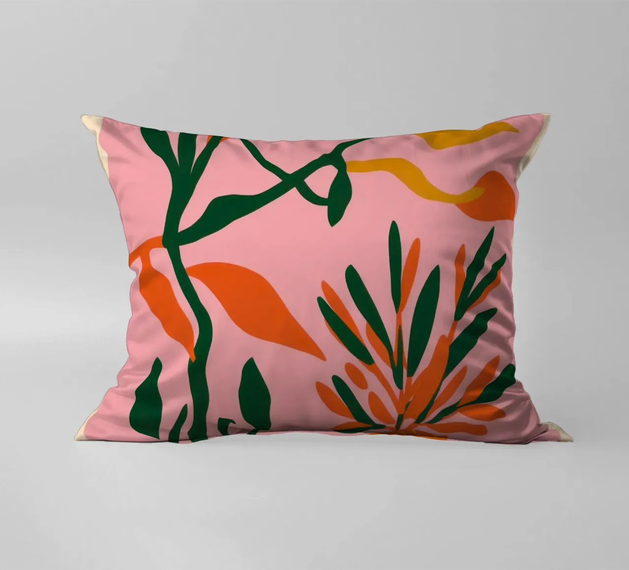 Botanici della parete rosa cuscino da Ink Pulse
