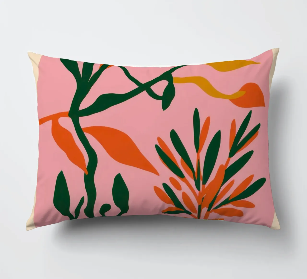 Botanici della parete rosa cuscino da Ink Pulse