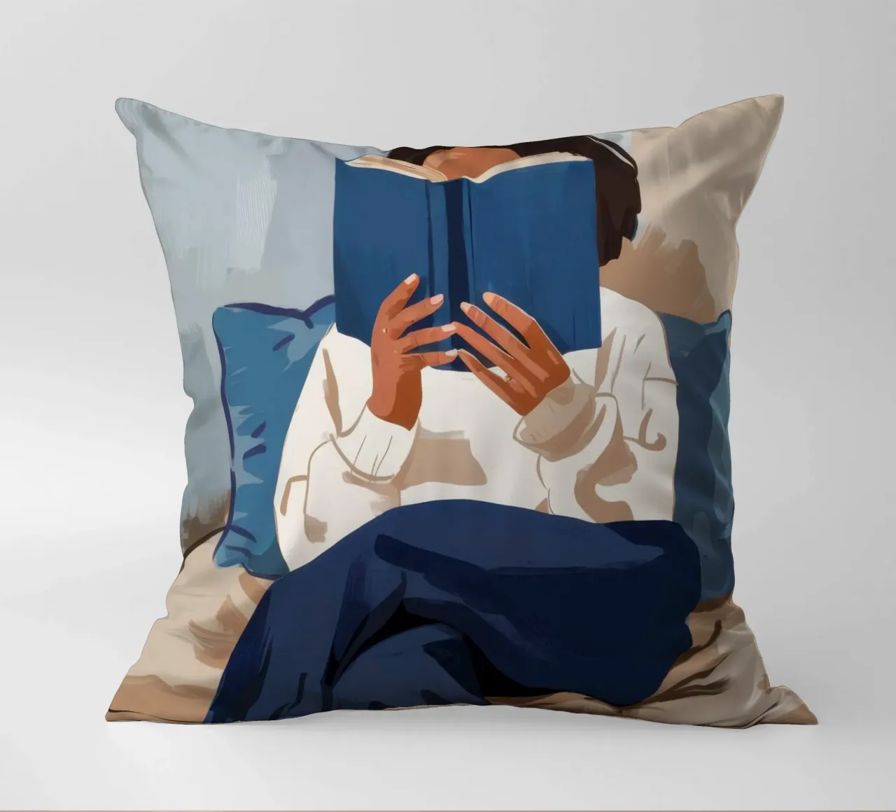 Cocon de lecture douillet coussin de Giant Foxs