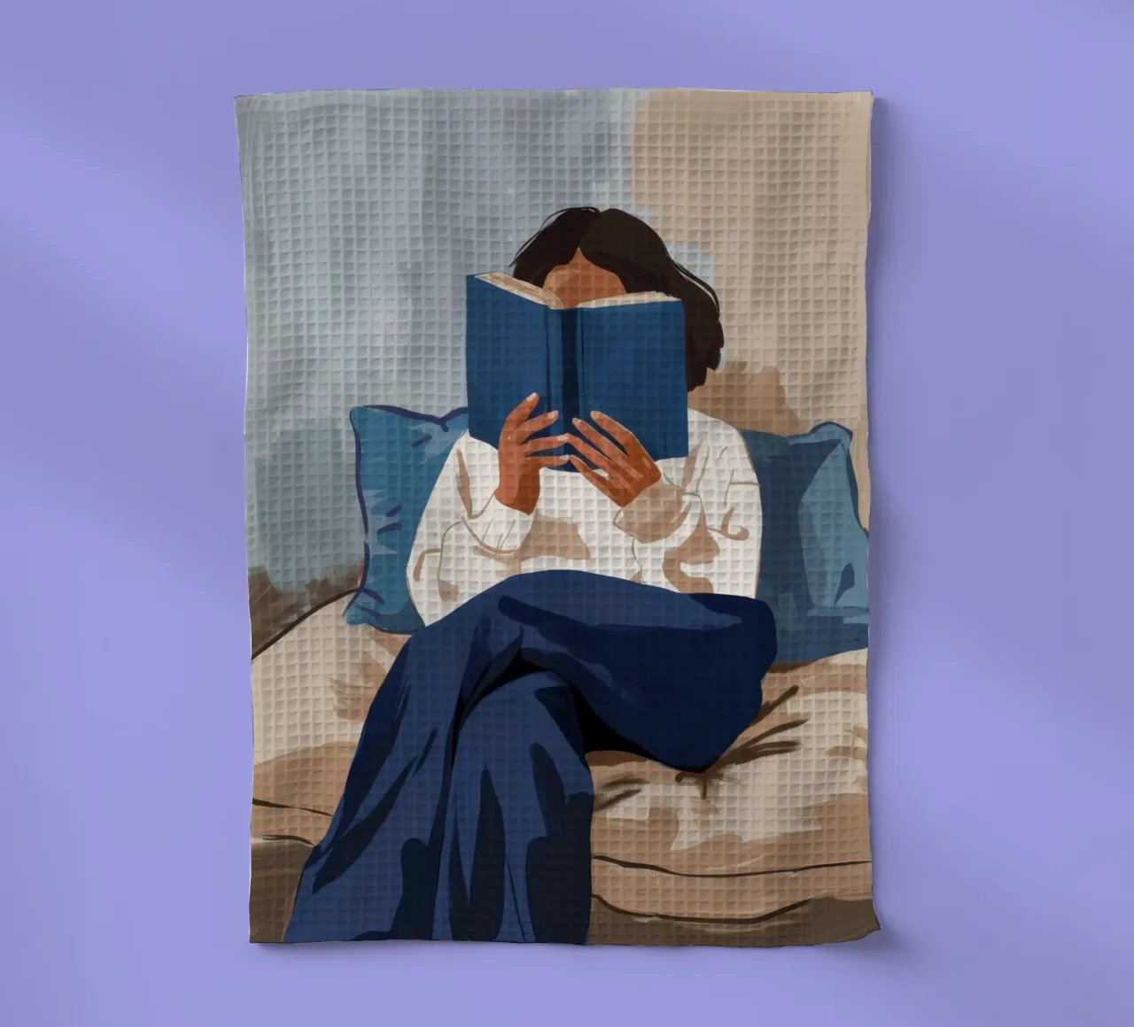 Cocon de lecture douillet torchon de Giant Foxs