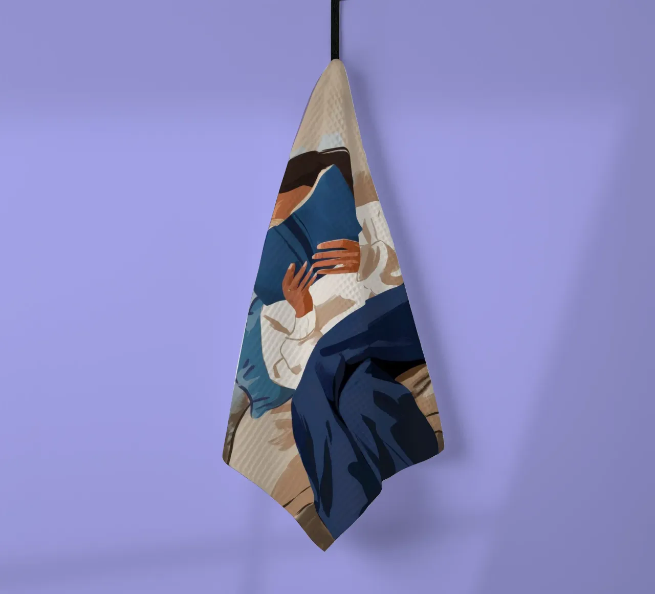 Cocon de lecture douillet torchon de Giant Foxs