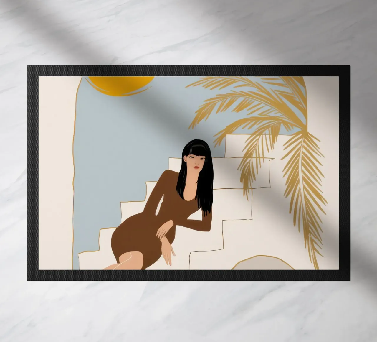 Scala Riposo al sole zerbino da Dream Gesso