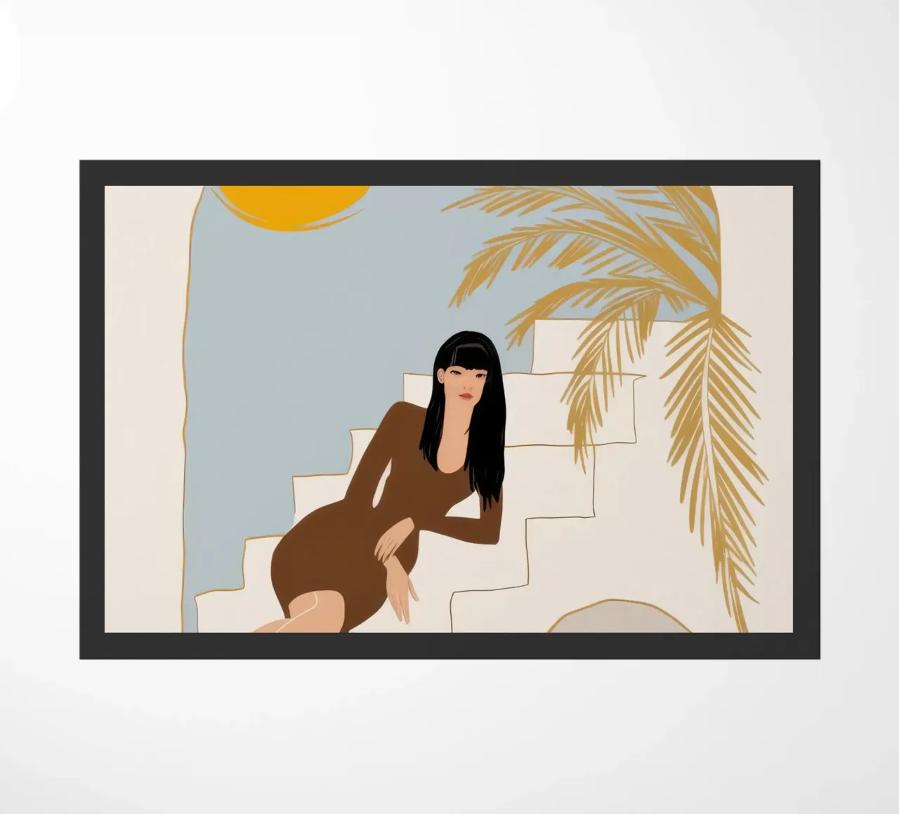 Scala Riposo al sole zerbino da Dream Gesso