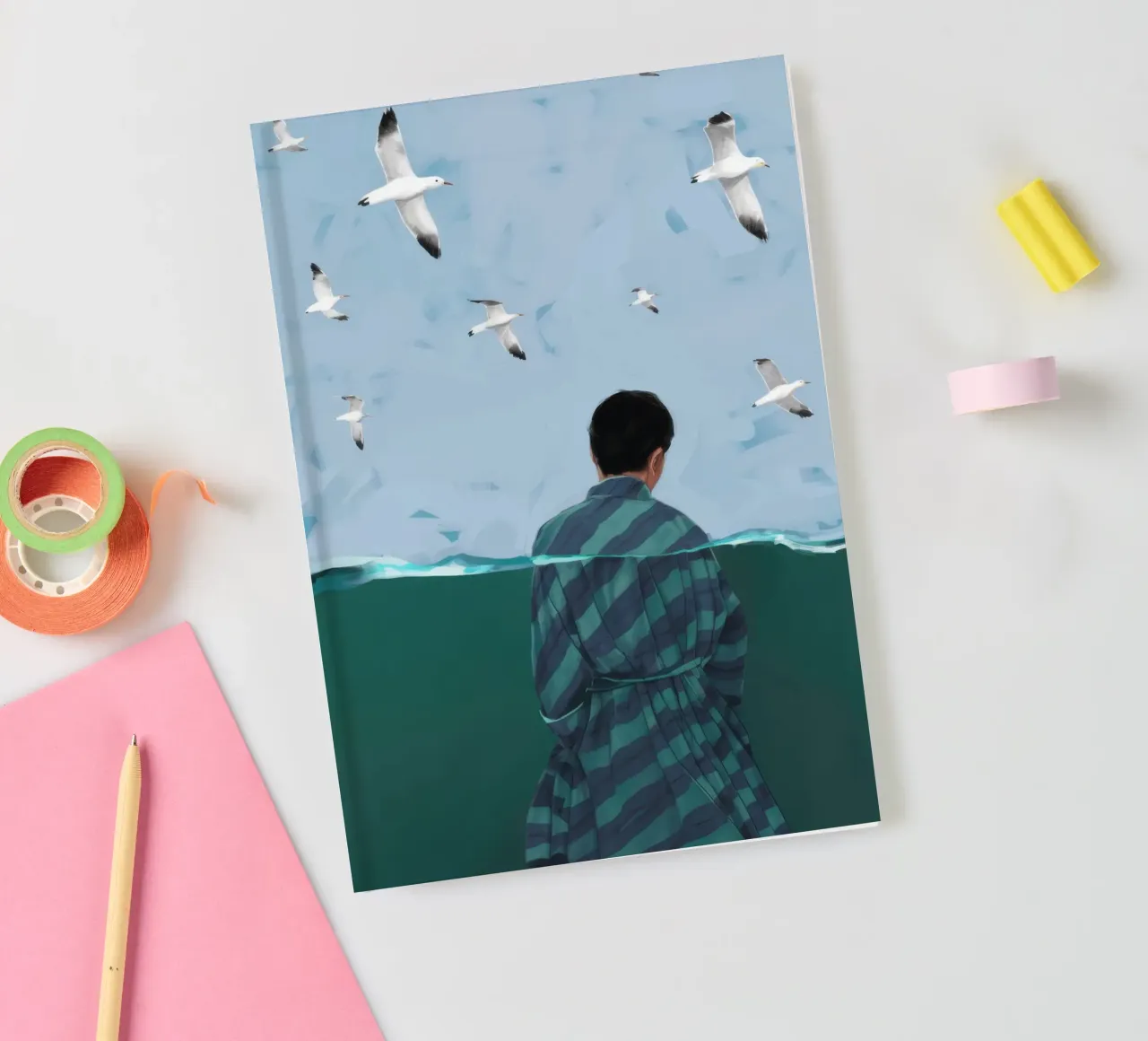 Seabird Solitude Song notebook by Giant Foxs