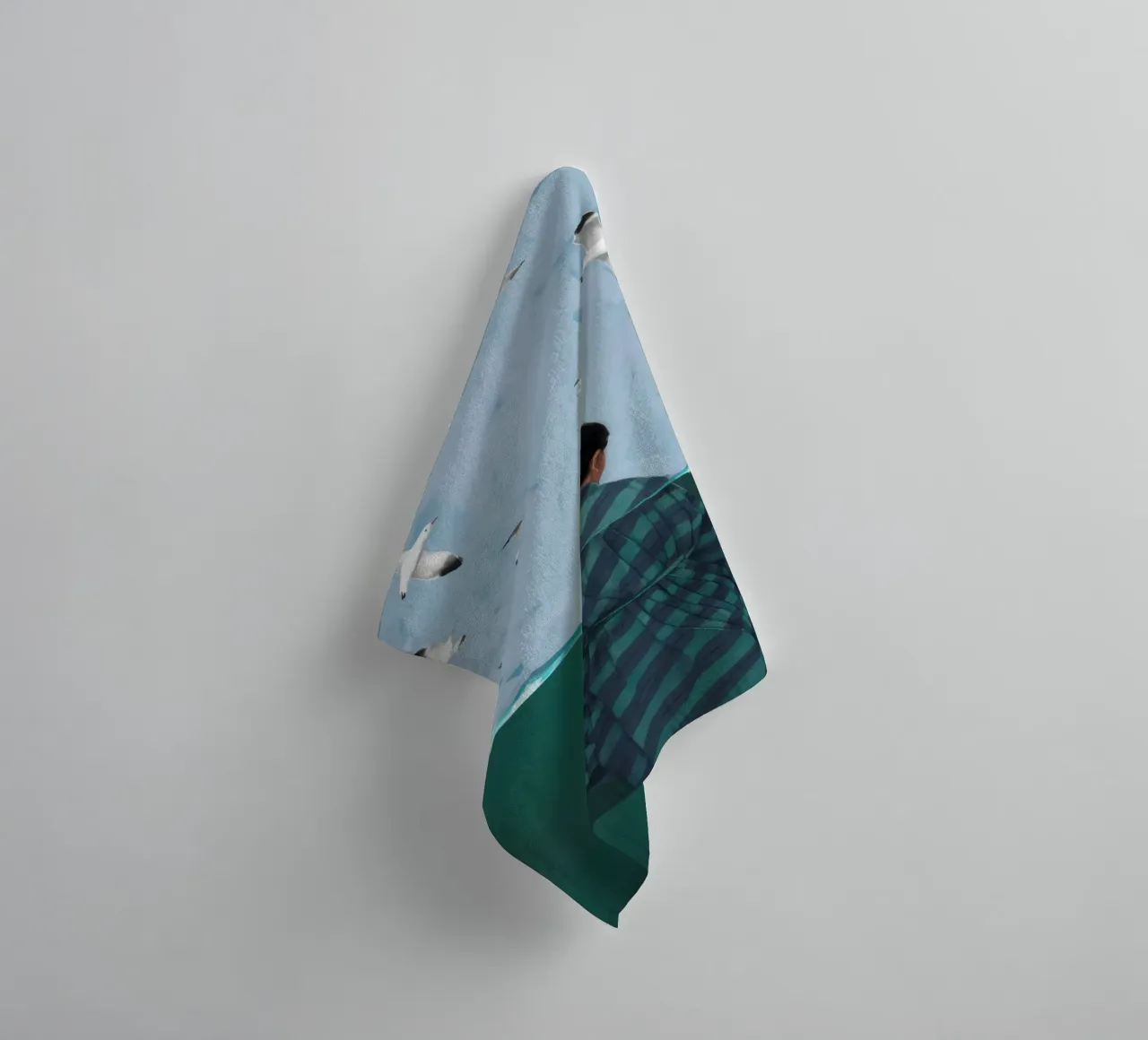Seabird Solitude Song towel by Giant Foxs