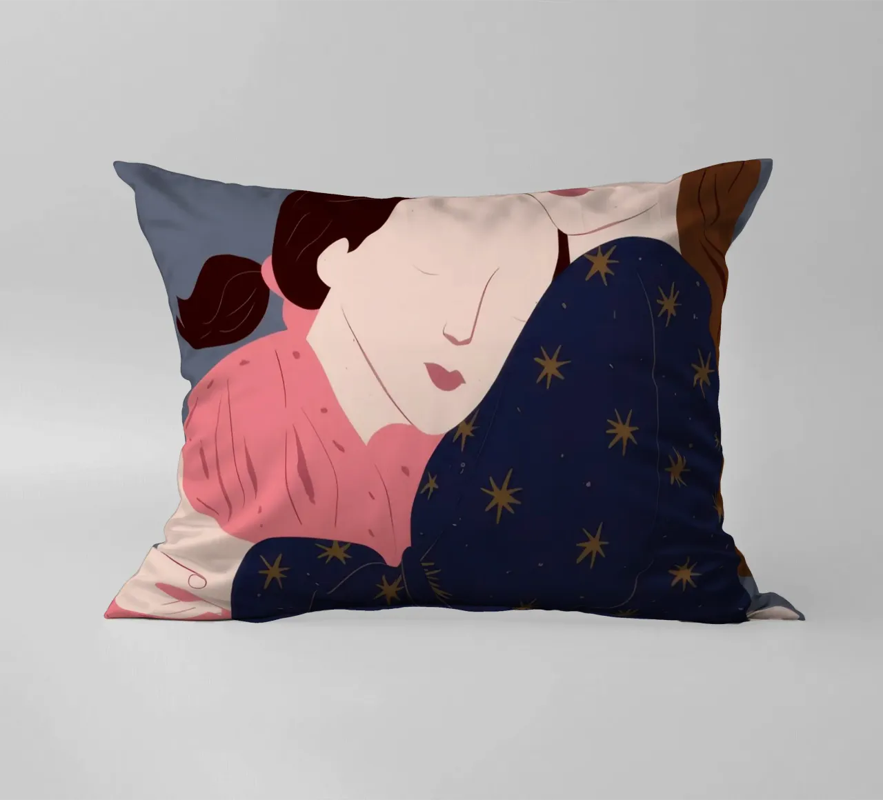 Abbraccio notturno stellato cuscino da Dream Gesso