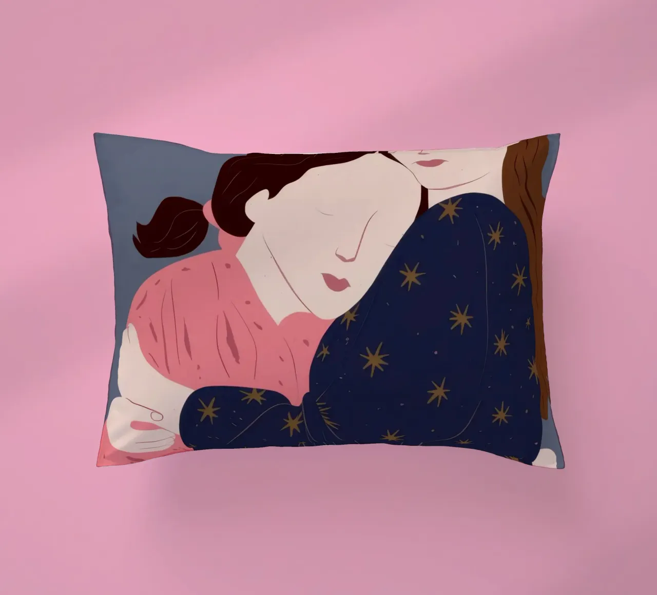 Abbraccio notturno stellato cuscino da Dream Gesso