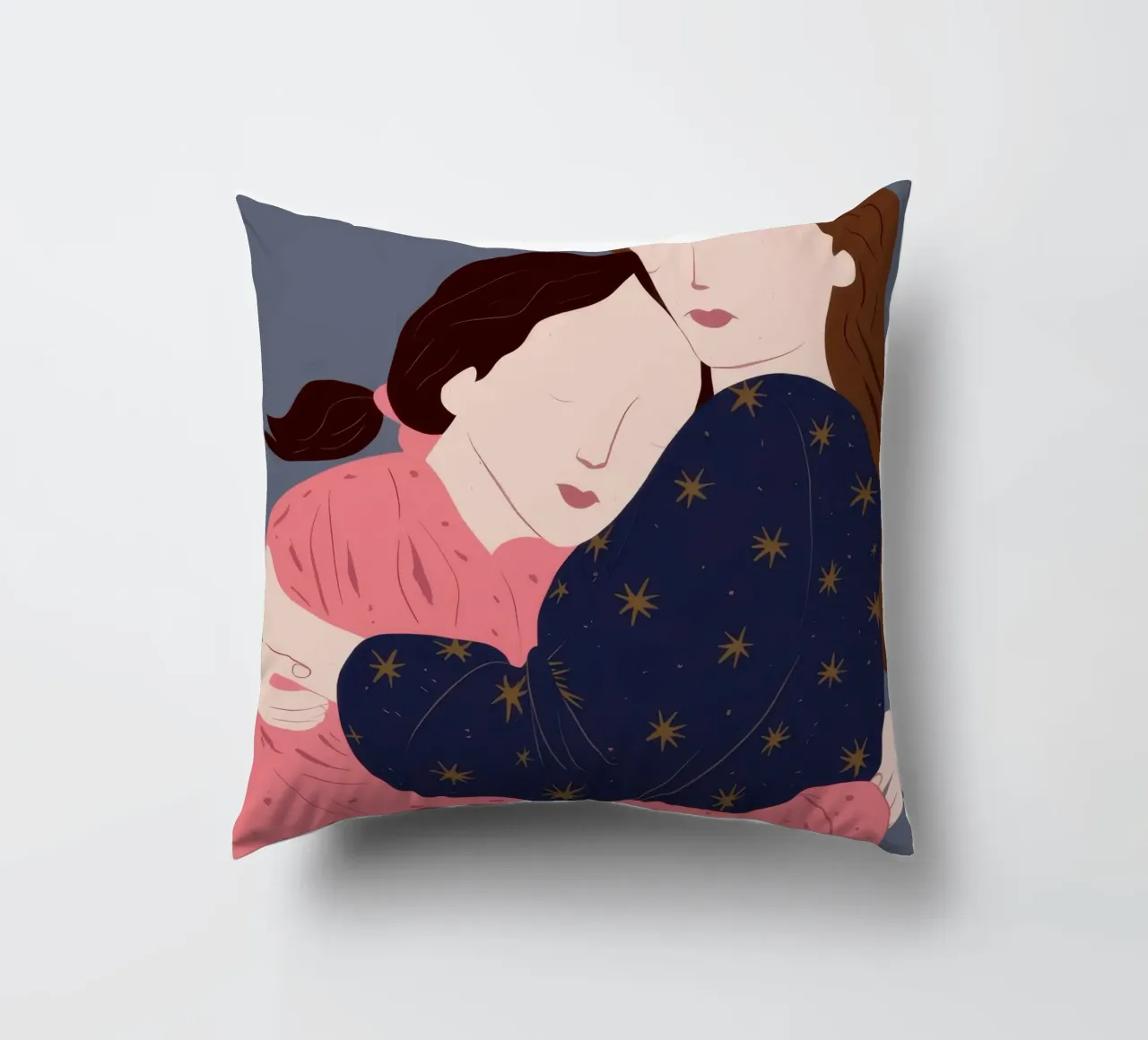 Abbraccio notturno stellato cuscino da Dream Gesso
