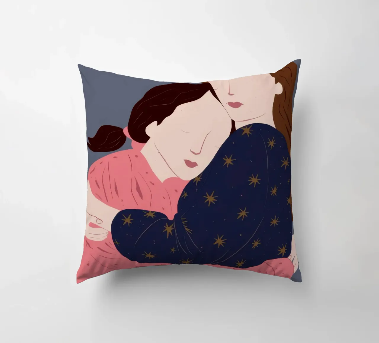 Abbraccio notturno stellato cuscino da Dream Gesso
