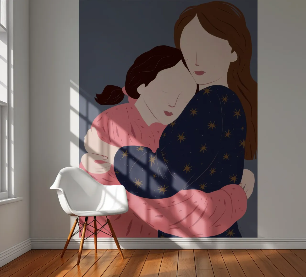 Starry Night Embrace photo wallpaper by Dream Gesso