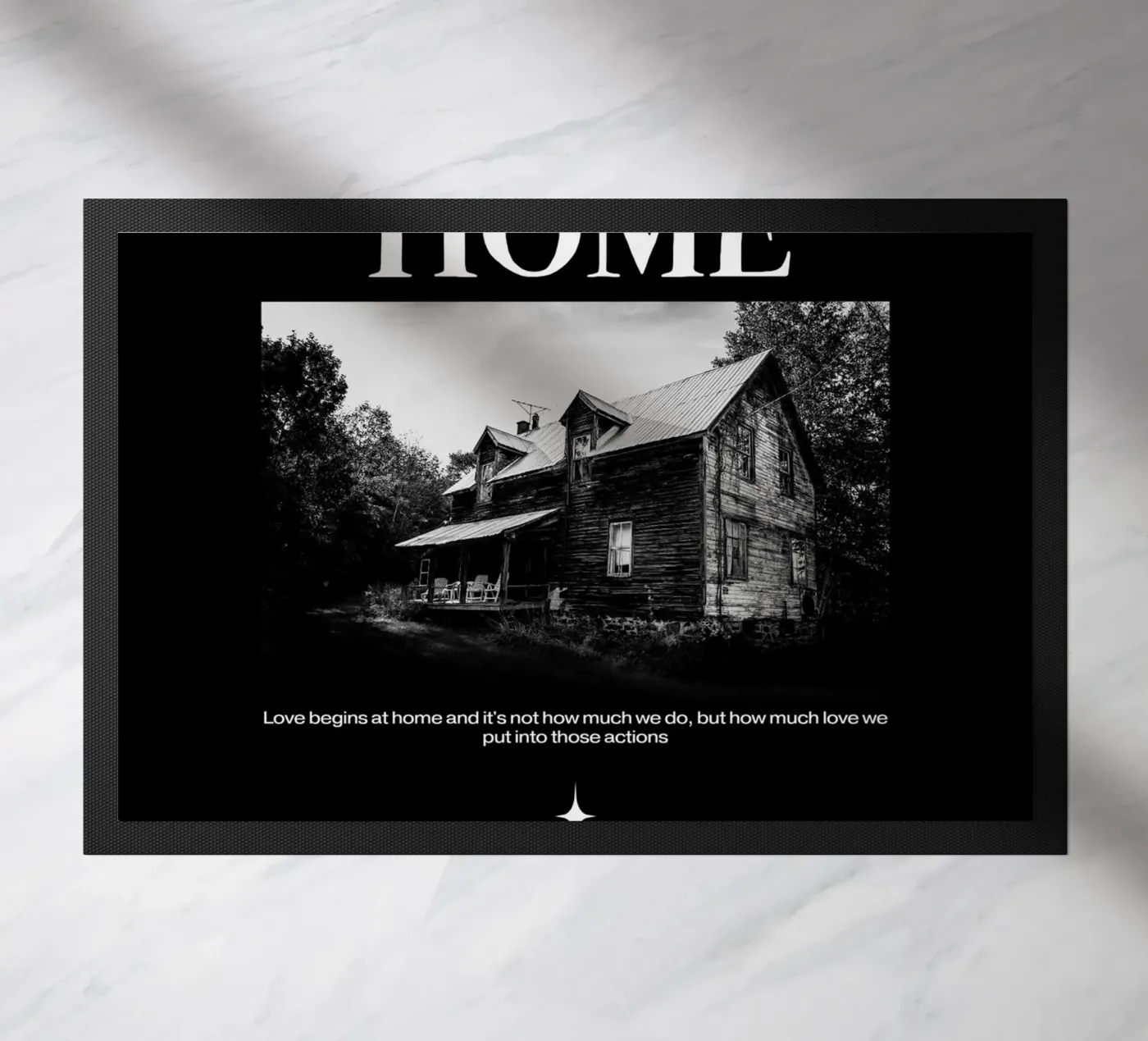 Home doormat by Olivia Creator