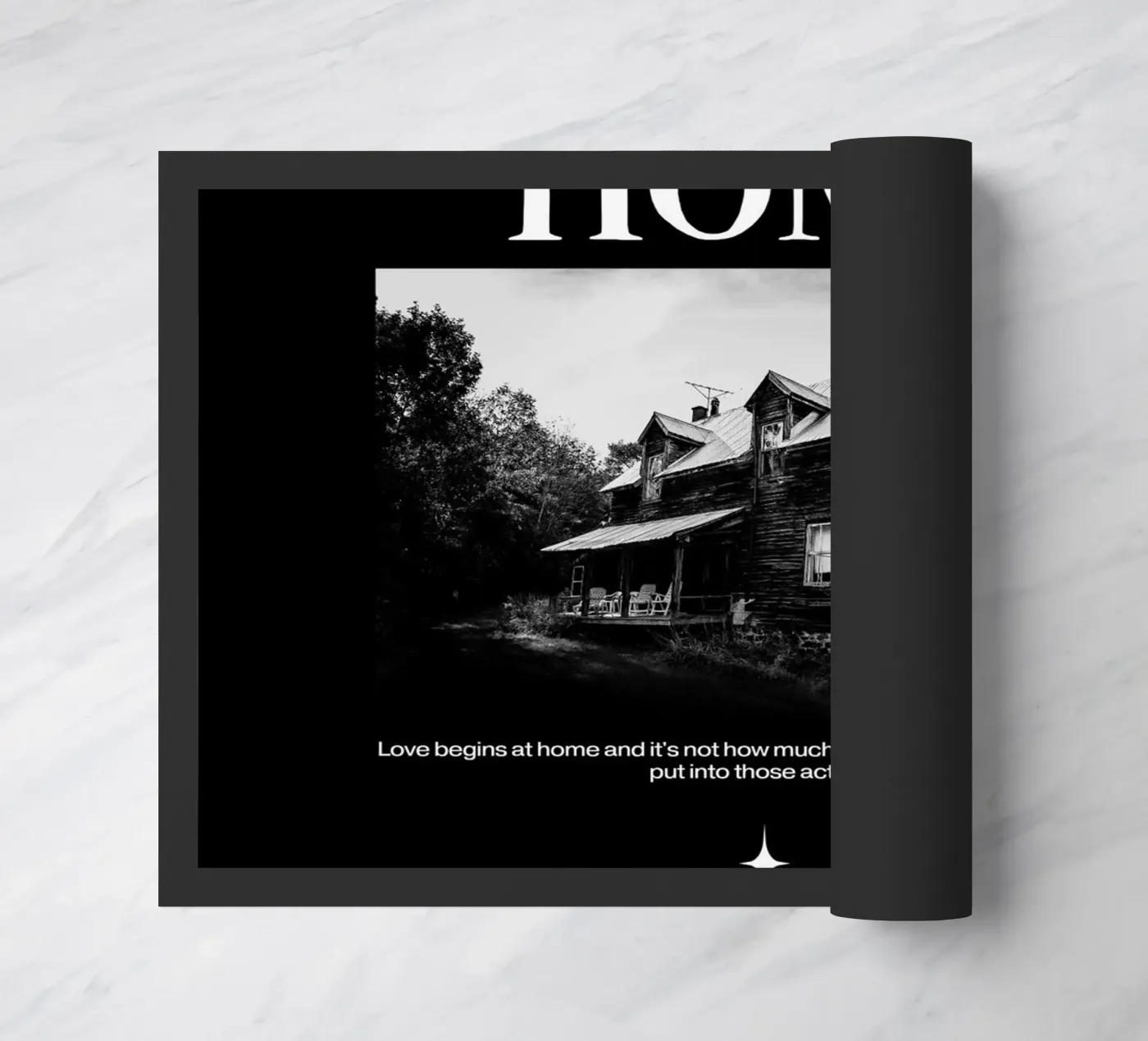 Home doormat by Olivia Creator