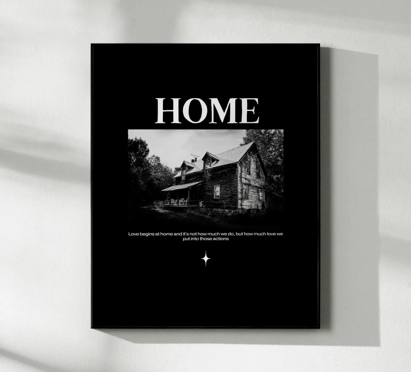 Home Acryl-Glas von Olivia Creator