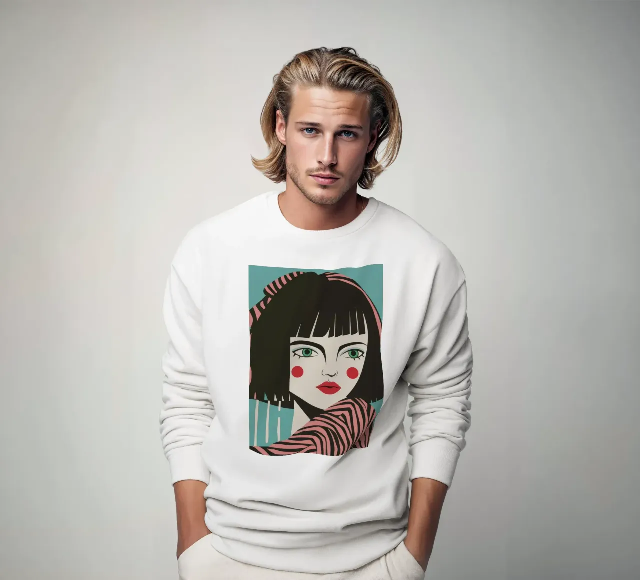 Intensità dello sguardo grafico felpa da Reds Jays