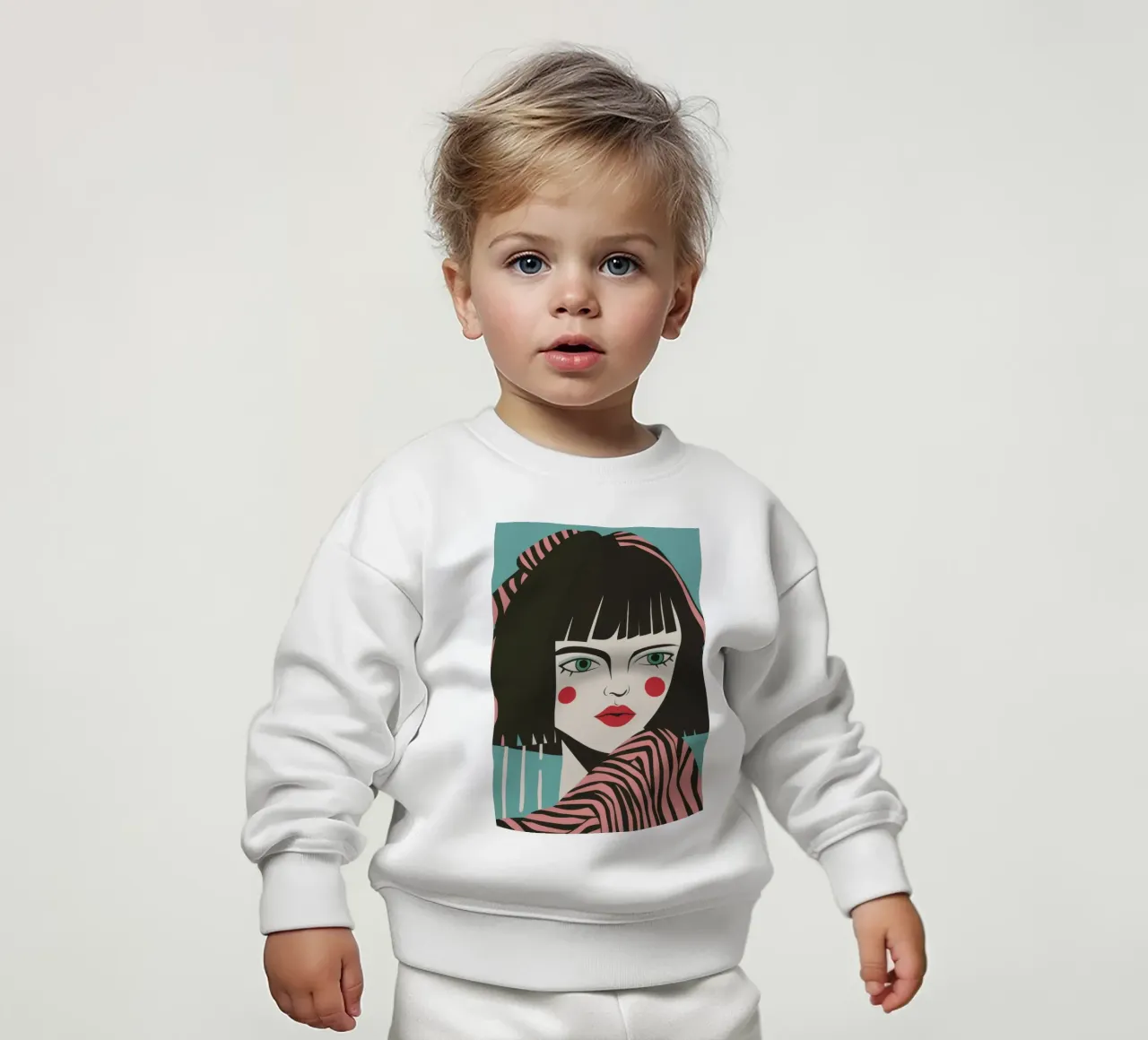 Intensità dello sguardo grafico felpa neonato da Reds Jays