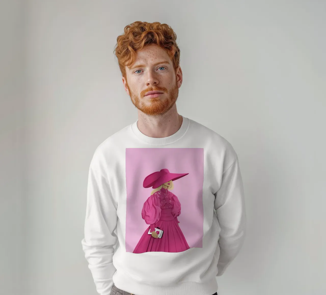 Il grande contegno di Magenta felpa da Rain Balance