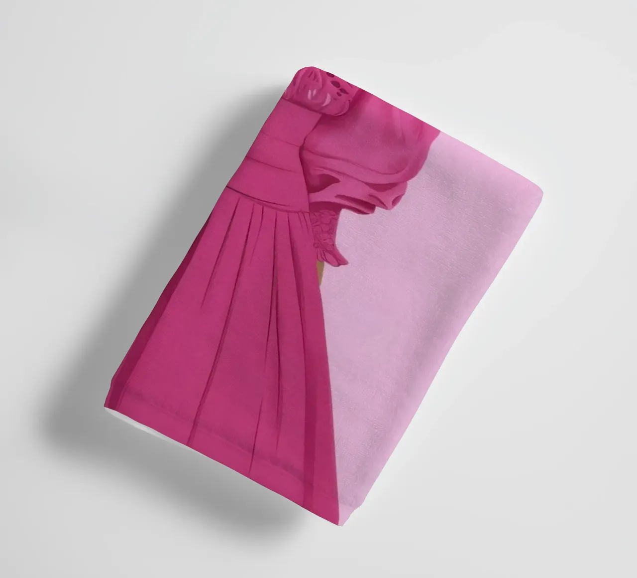 Magenta's grootse houding badhanddoek van Rain Balance