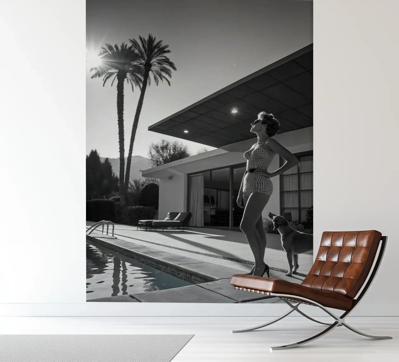 Mid Century Modern photo wallpaper by Black And White
