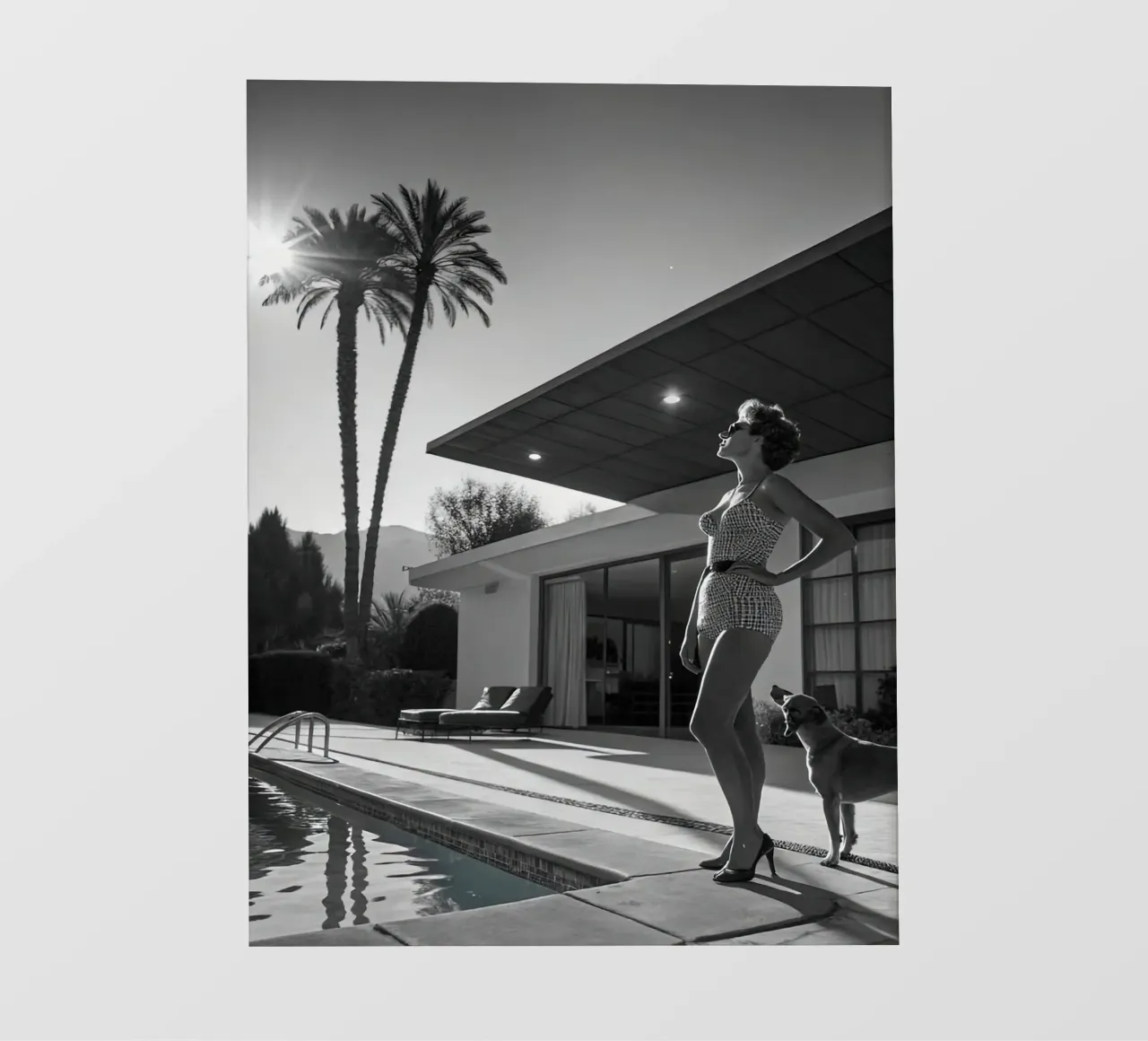 Mid Century Modern photo wallpaper by Black And White