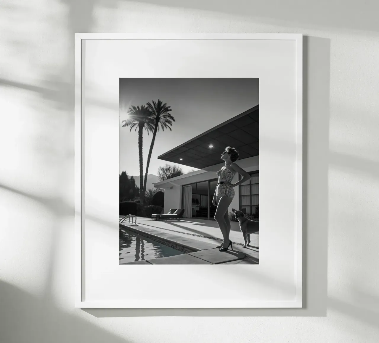 Mid Century Modern Hahnemühle von Black And White