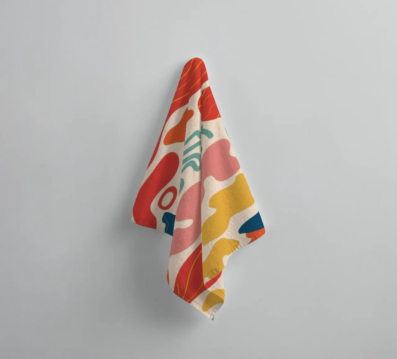 Speelse Vorm Carnaval badhanddoek van Dream Gesso