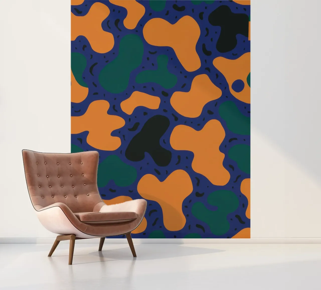 Organic Camouflage Dream photo wallpaper by Ink Pulse