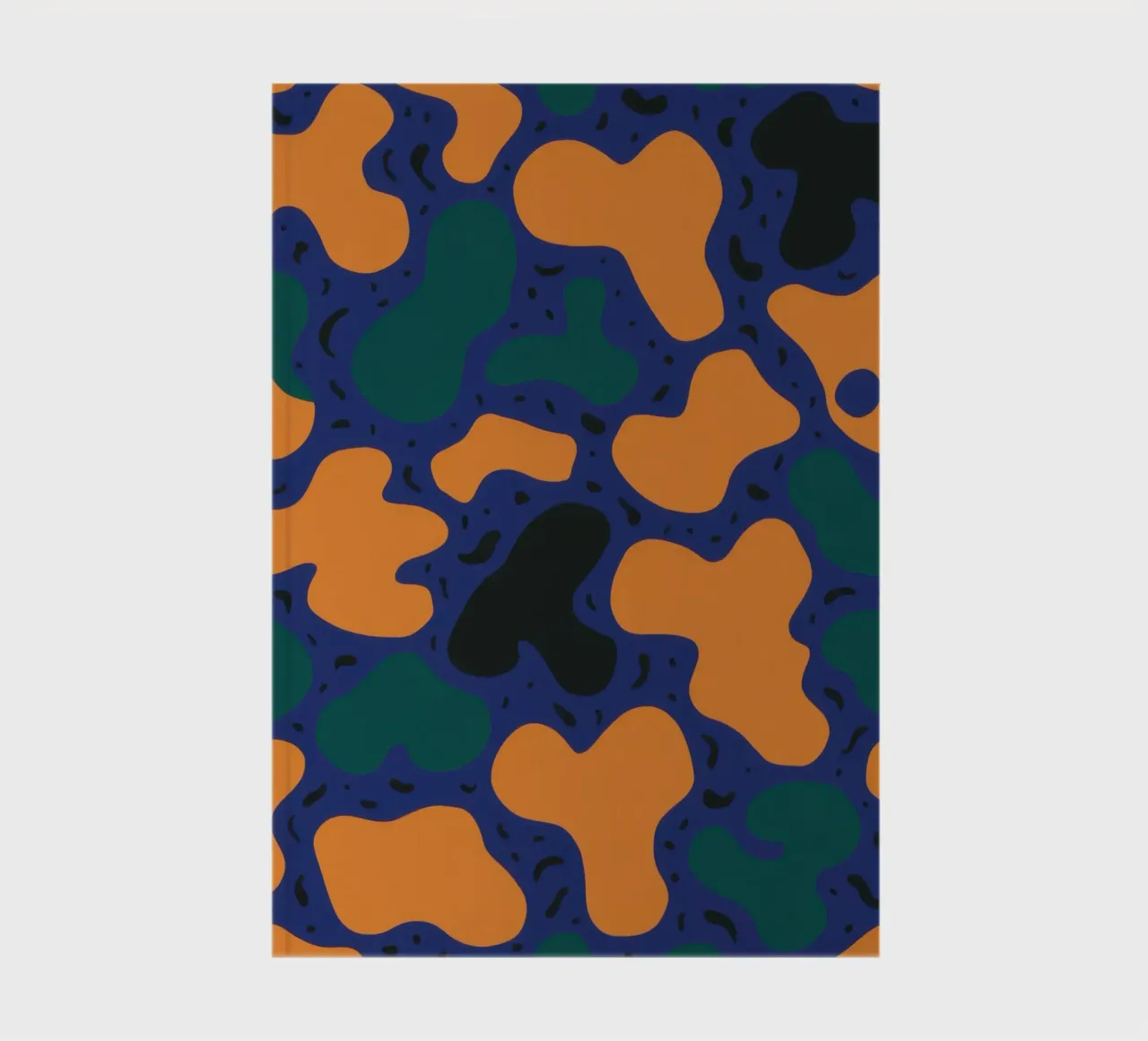 Organic Camouflage Dream notebook by Ink Pulse