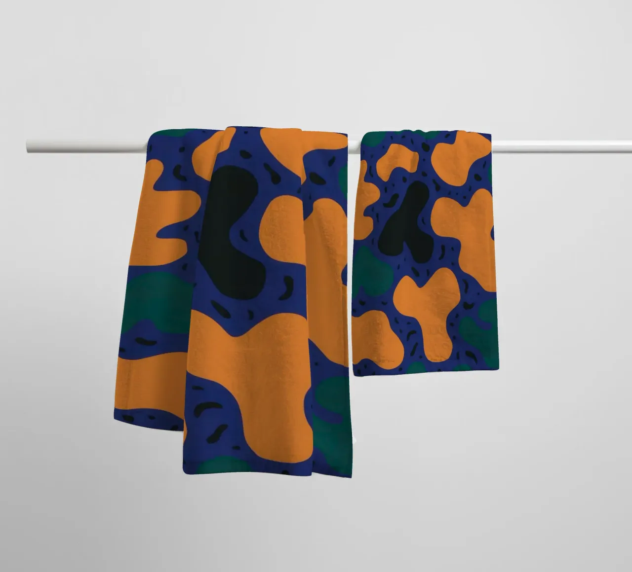 Sogno mimetico organico asciugamano da bagno da Ink Pulse