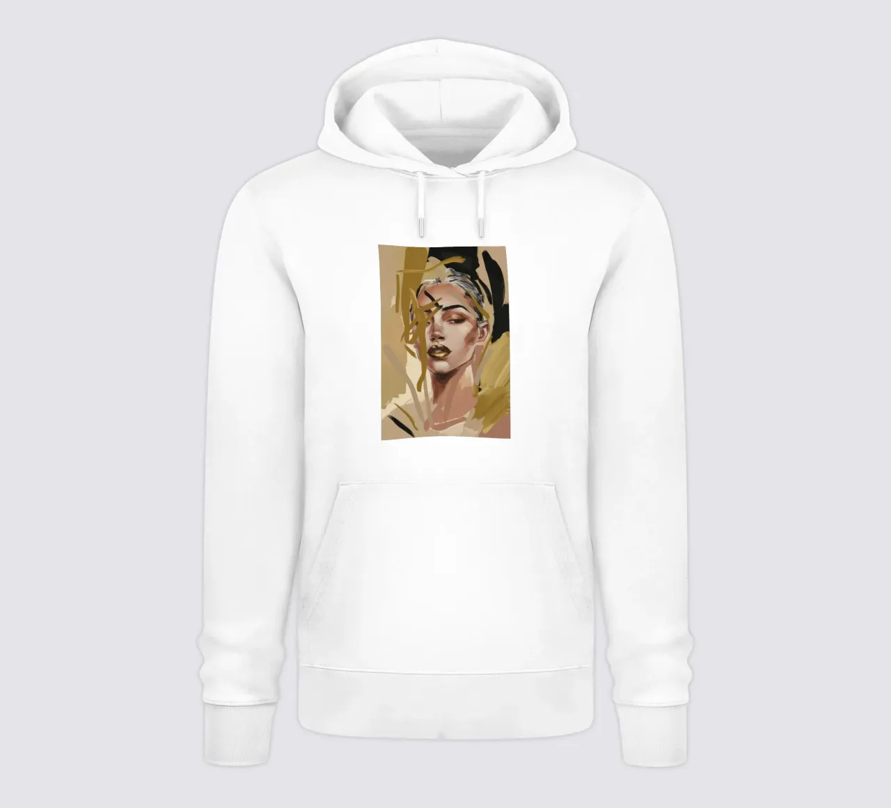 Sguardo frammentato Grazia felpa con cappuccio da Dream Gesso
