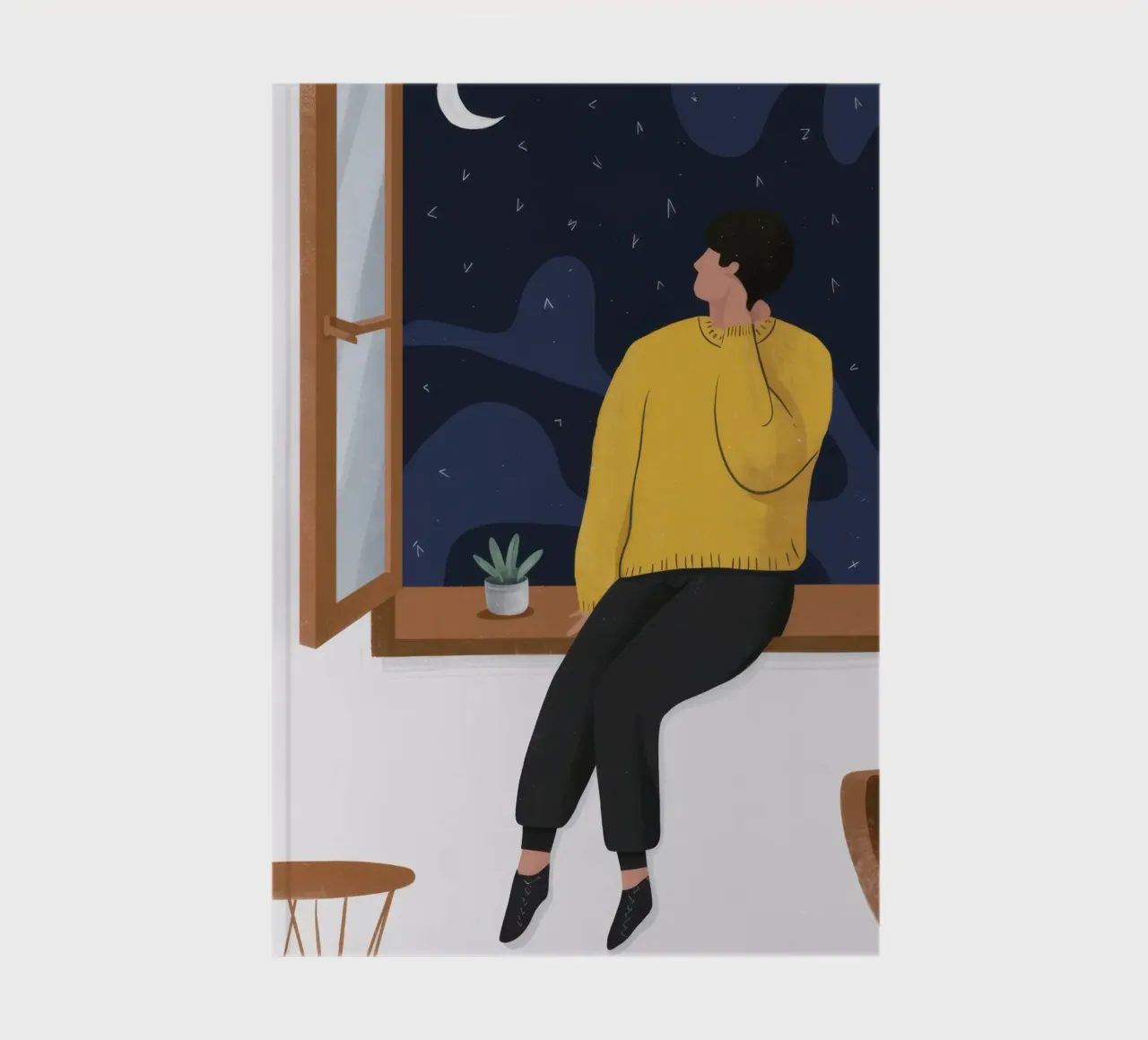 Window to the Stars notebook by Giant Foxs