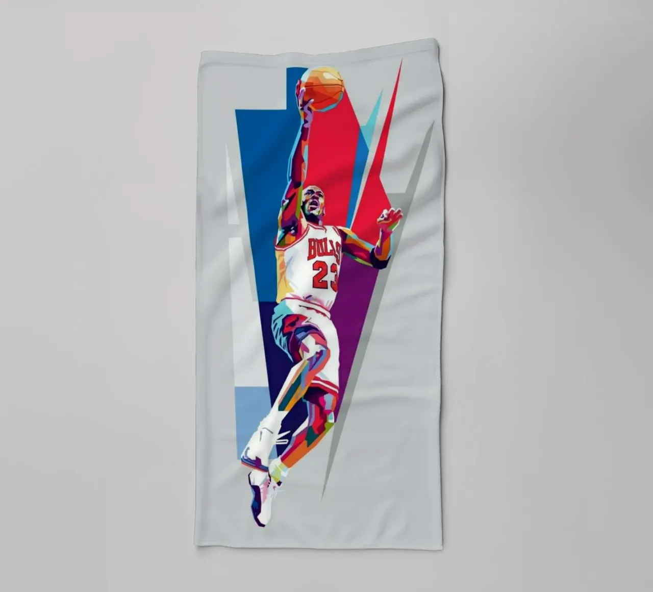 Michael Jordan pop art asciugamano da bagno da Lembayung art