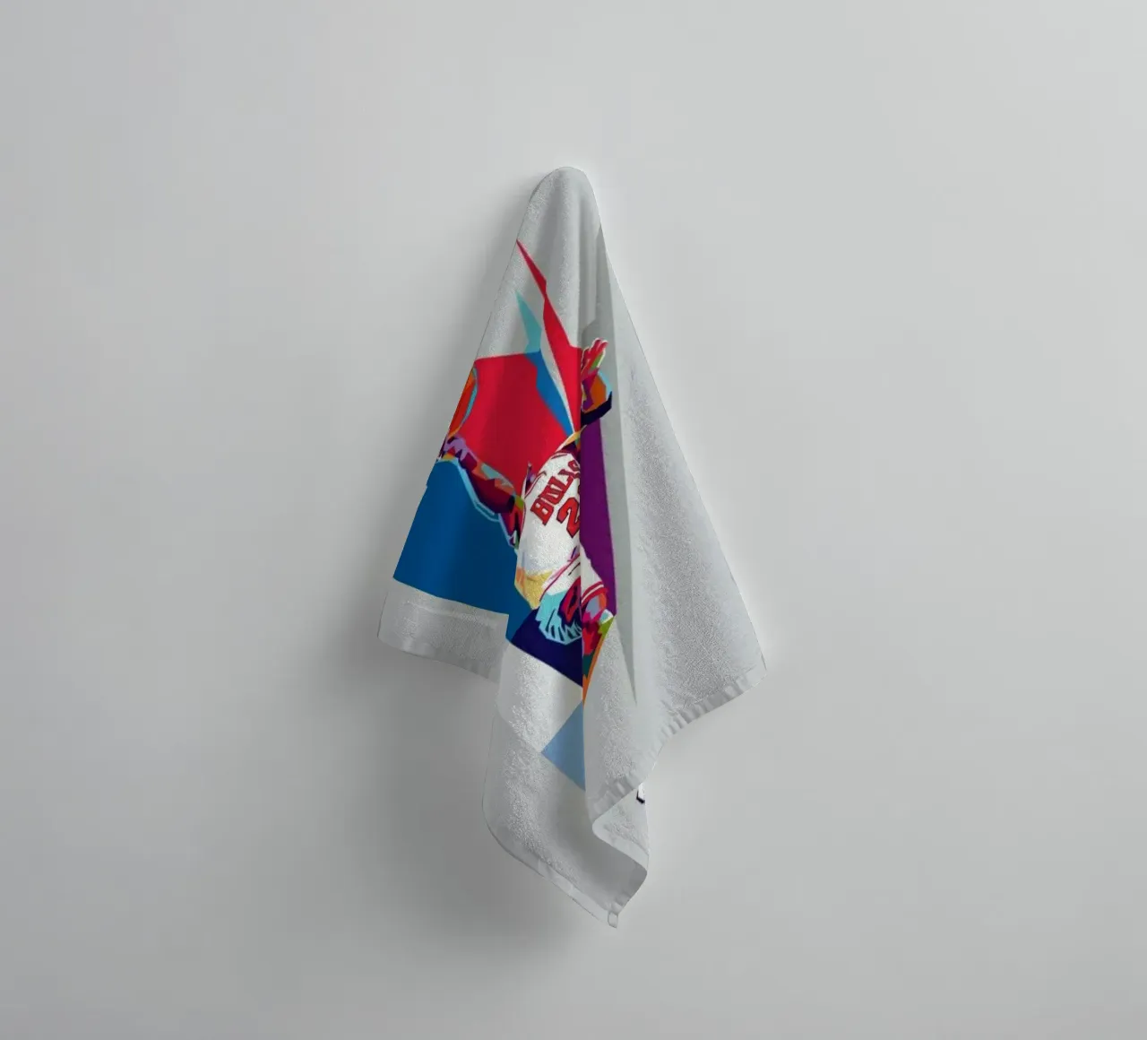 Michael Jordan pop art asciugamano da bagno da Lembayung art