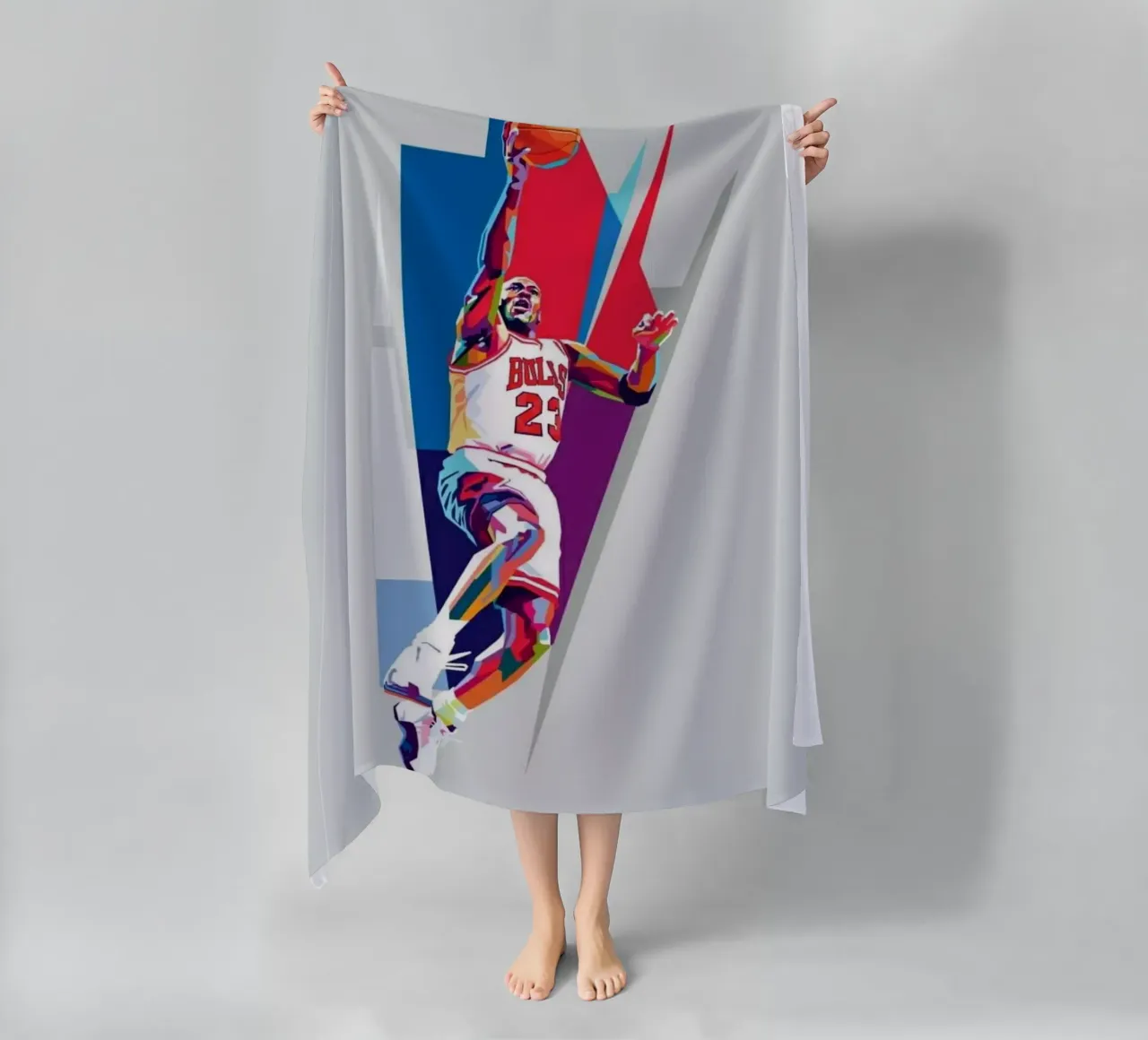 Michael Jordan pop art telo mare da Lembayung art