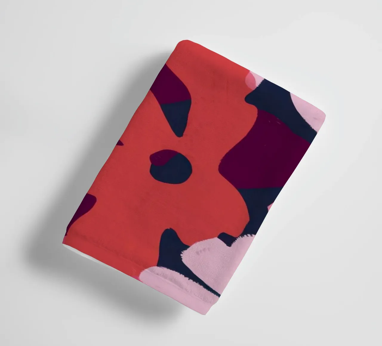 Psychedelischer Blütenblatt-Pop Handtuch von Reds Jays