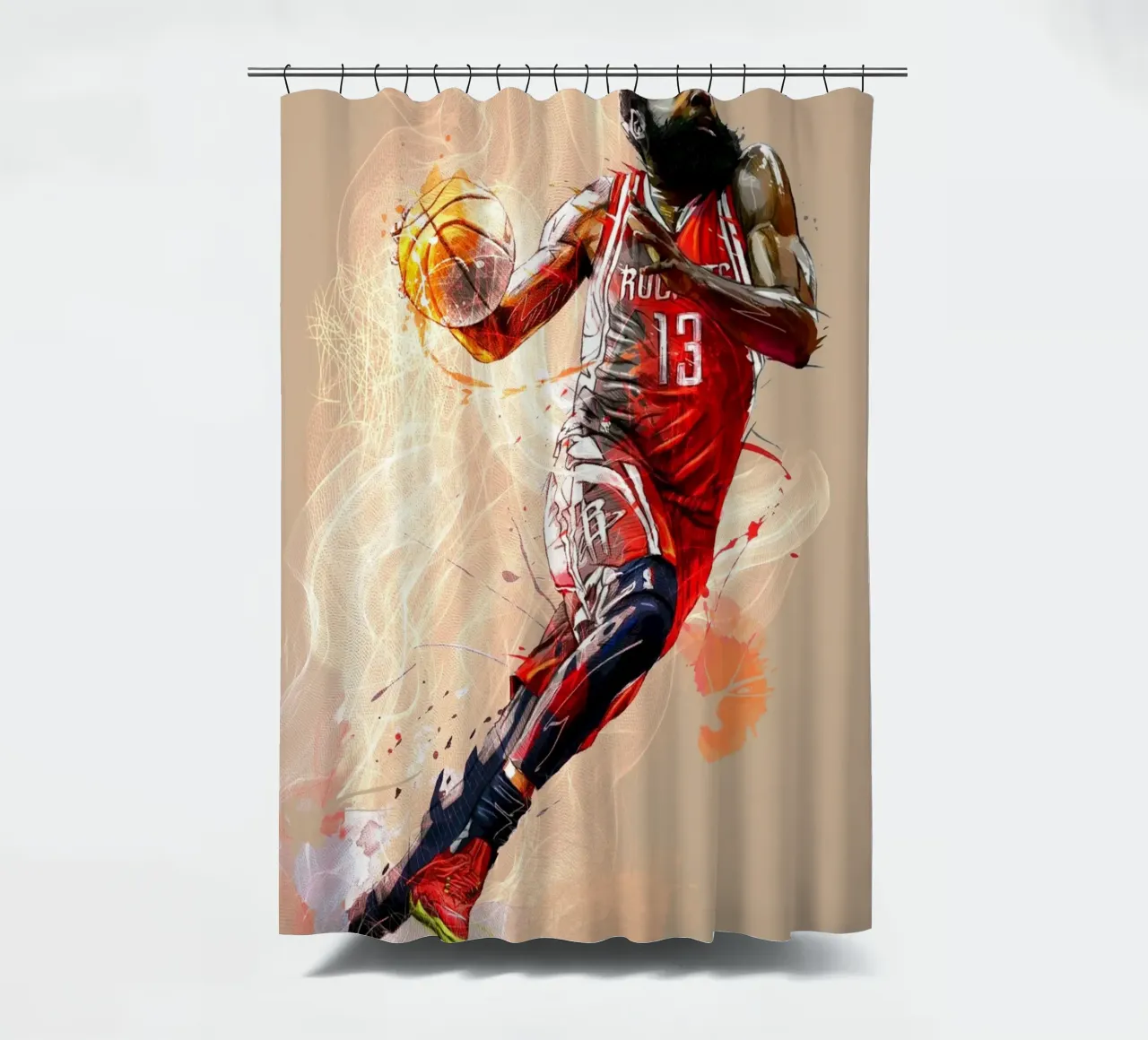 James Harden art tenda da doccia da Lembayung art
