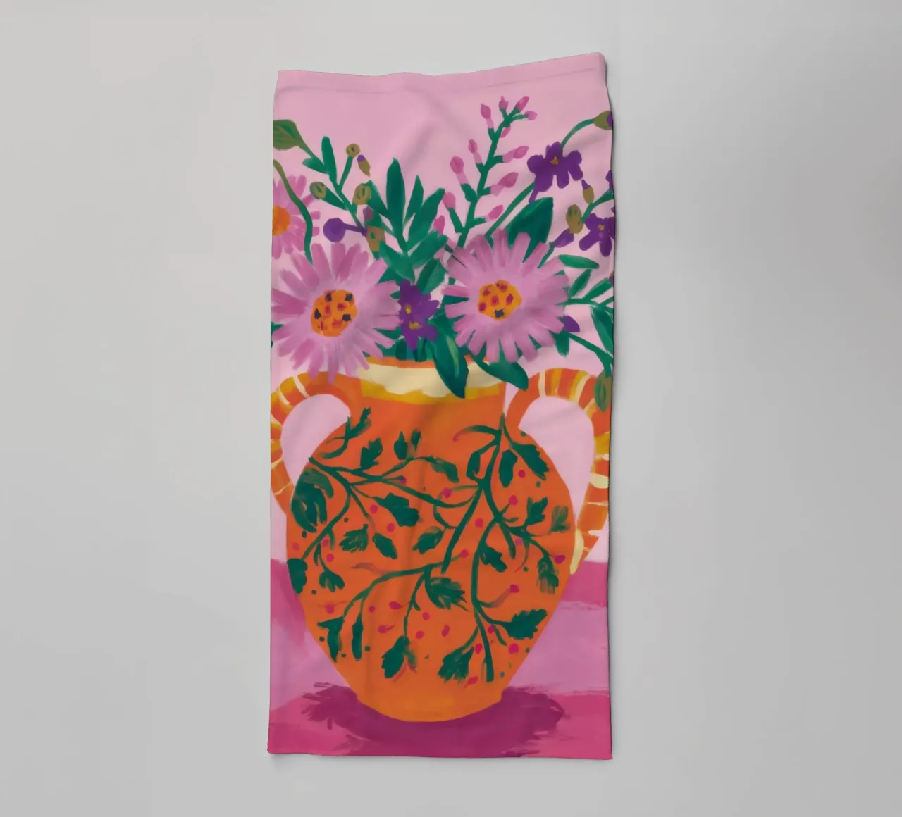 Agrumi Cosmic Blooms asciugamano da bagno da Dream Gesso