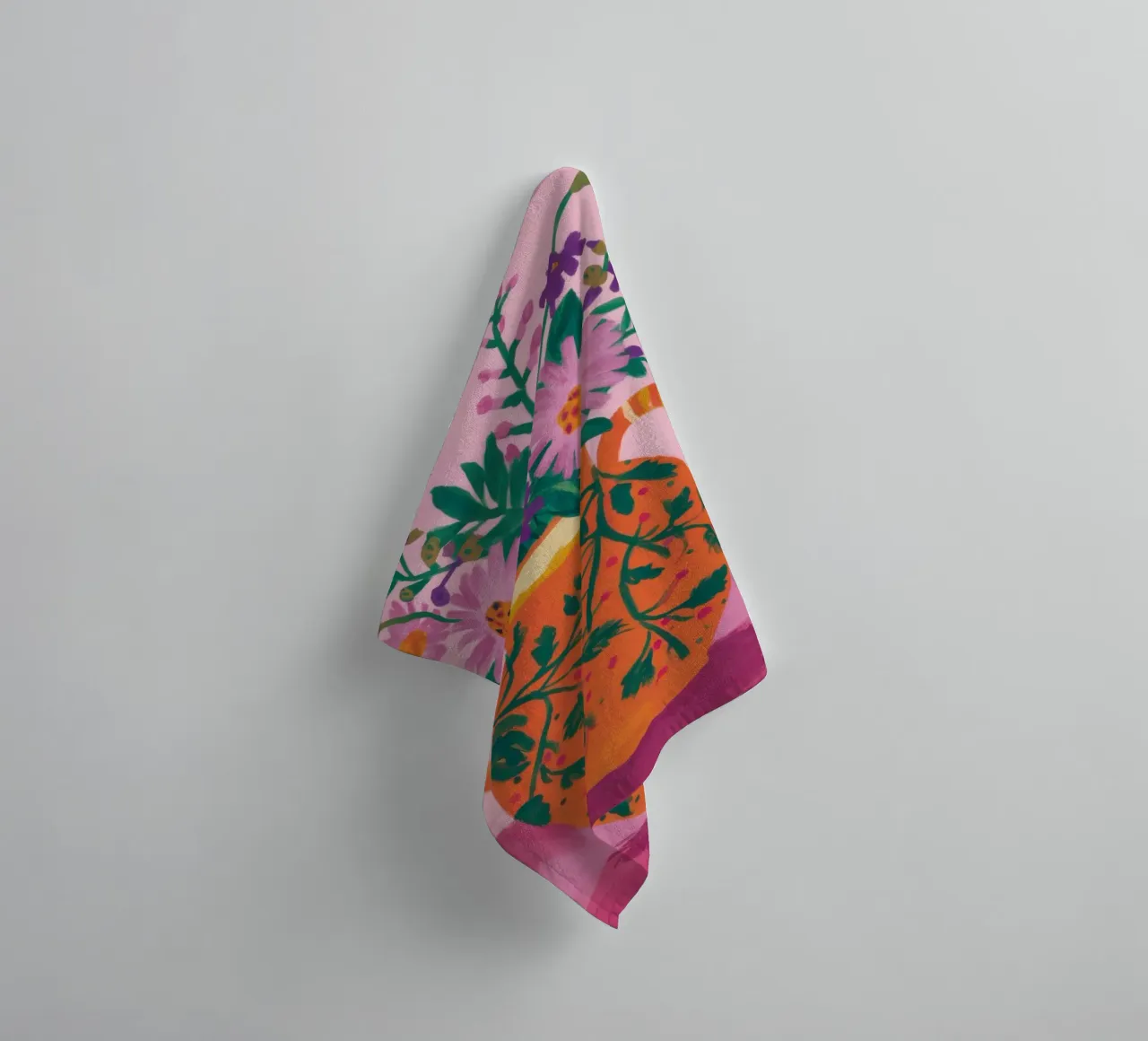 Agrumi Cosmic Blooms asciugamano da bagno da Dream Gesso